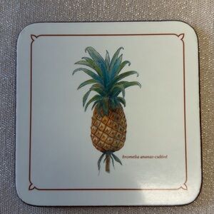 Pimpernel pineapple coasters. England